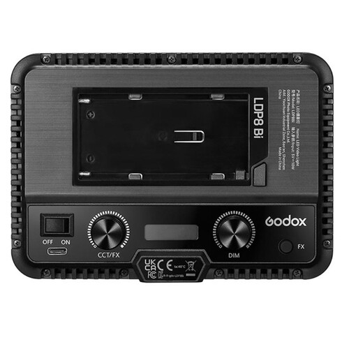 Godox LDP8Bi Bi-Color LED Panel Video Işığı Powerbankli Kit