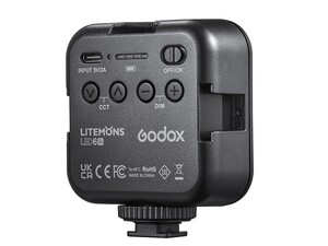 Godox LED6Bi Bi-Color LED Video Işığı - Thumbnail