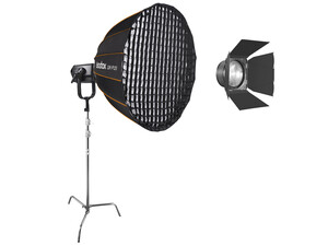 Godox - Godox M600Bi 600W Bi-Color LED Video Işığı Tekli Kit