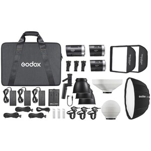 Godox ML-Kit 2 LED Video Işığı (1 x ML60Bi / 2 x ML30Bi) - Thumbnail