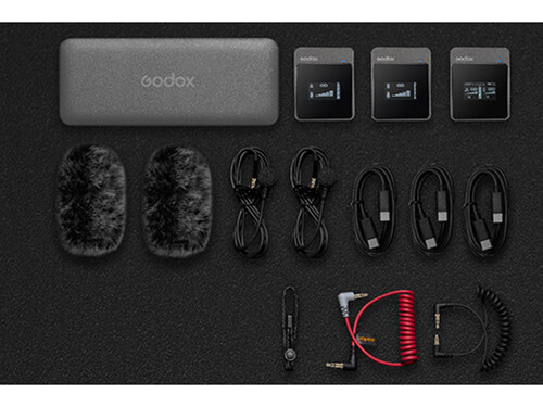 Godox MoveLink II M2 Kablosuz İkili Mikrofon Kiti