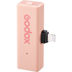 Godox MoveLink Mini Kablosuz Mikrofon Kit2 (Apple Uyumlu/Pembe) - Thumbnail