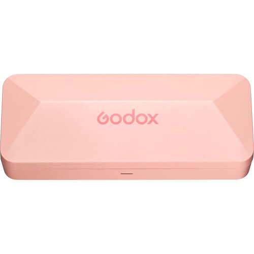 Godox MoveLink Mini Kablosuz Mikrofon Kit2 (Apple Uyumlu/Pembe)
