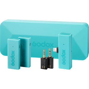 Godox - Godox MoveLink Mini Kablosuz Mikrofon Kit2 (Apple Uyumlu/Yeşil)