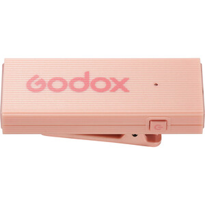 Godox MoveLink Mini Kablosuz Mikrofon Kit2 (Type-C Uyumlu/Pembe) - Thumbnail