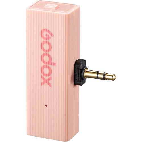 Godox MoveLink Mini Kablosuz Mikrofon Kit2 (Type-C Uyumlu/Pembe)