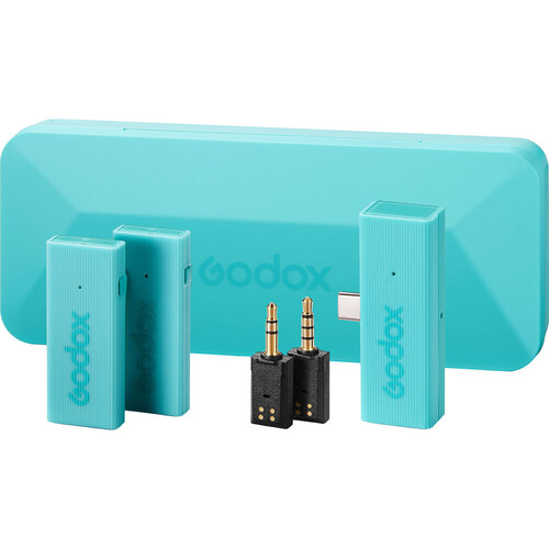 Godox MoveLink Mini Kablosuz Mikrofon Kit2 (Type-C Uyumlu/Yeşil)