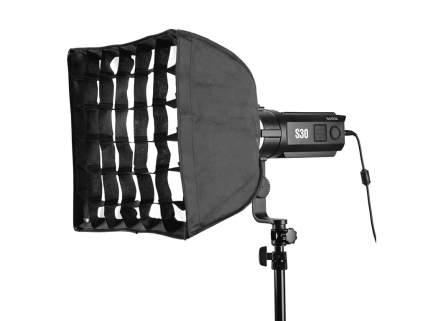 Godox SA-30 S-30 İçin 30x30 Izgaralı Softbox