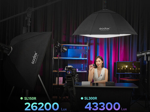 Godox SL300R RGB LED Video Işığı