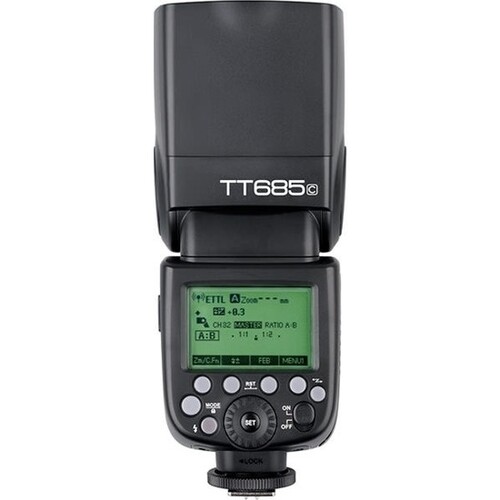 Godox TT685 TTL HSS 1/8000 Tepe Flaşı-Canon Uyumlu