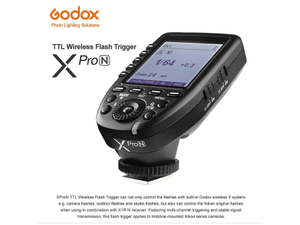 Godox TTL Flaş Tetikleyici XPRO-N (Nikon TTL) - Thumbnail