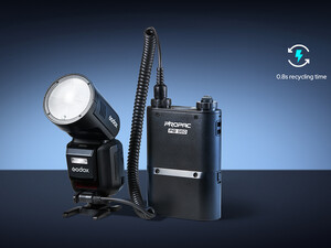 Godox V100 Yuvarlak Kafa Flaşı (FujiFilm) - Thumbnail