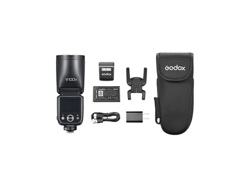 Godox V100 Yuvarlak Kafa Flaşı (FujiFilm)