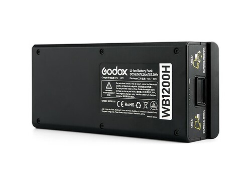 Godox WB1200H AD1200Pro İçin 5200mAh Batarya
