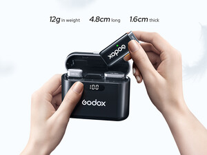 Godox WEC Kit1 Tekli Kablosuz Yaka Mikrofonu - Thumbnail