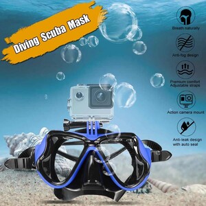 GoPro Adaptörlü Dalış Maskesi - Thumbnail