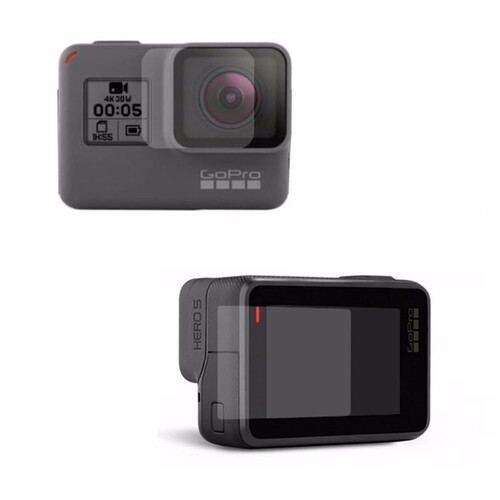 Gopro Hero 5 İçin Lcd ve Lens Koruyucu Jelatin