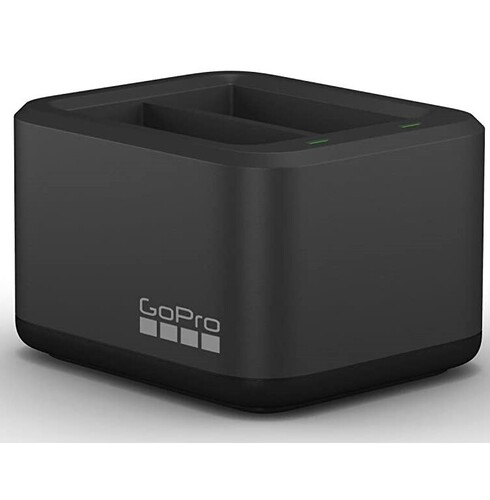 GoPro HERO9/10/11/12 İkili Şarj Cihazı + Yedek Batarya