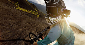 GoPro Kask Ön Yan Bağlantı Aparatı - Thumbnail