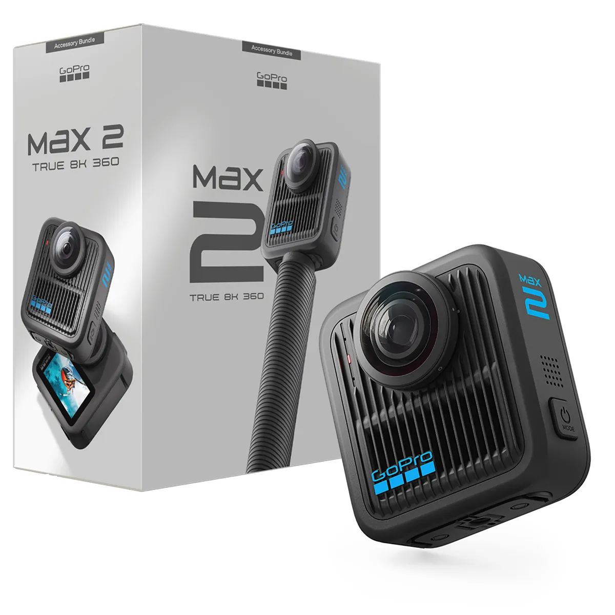GoPro - GoPro MAX 2 360° Aksiyon Kamera + Aksesuar Paketi (1)