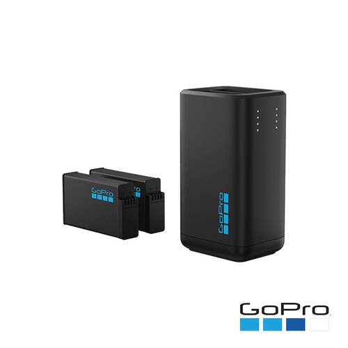 GoPro MAX 2 Enduro İkili Şarj Cihazı + 2 Batarya (1960mAh)