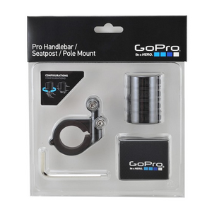 GoPro Pro Handlebar - Seatpost - Pole Mount (Sele Borusu Gidon Direk Pro Bağlantı Parçası) - Thumbnail