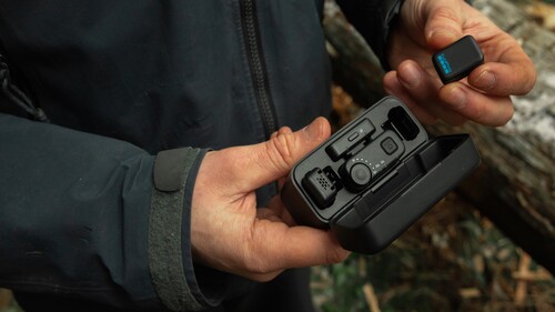 GoPro Wireless Mic Complete Kit Kablosuz Yaka Mikrofonu (2 Verici + TRS Alıcı + USB-C Alıcı + Şarj Kutusu)