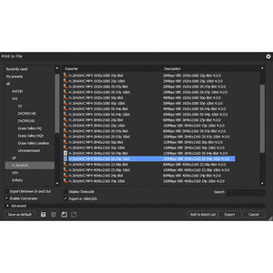 Grass Valley EDIUS Pro 9 EDU - Thumbnail