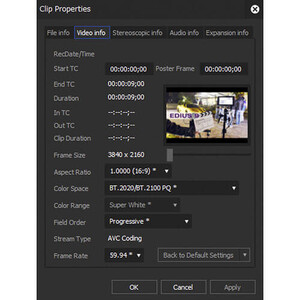 Grass Valley Edius Pro 9 Kurgu Yazılımı - Thumbnail