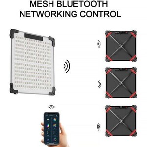 GVM 200W Esnek RGB LED Panel Işık - Thumbnail