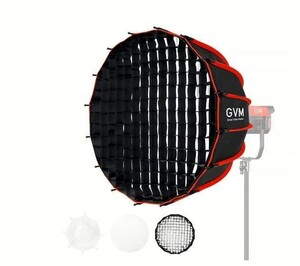 GVM - GVM 60cm Kolay Kurulum Gridli Parabolik Softbox