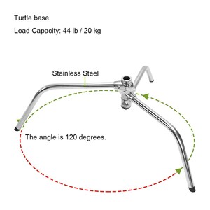 GVM C360 320cm C-Stand & Grip Arm Kit(225cm) (Çelik) - Thumbnail