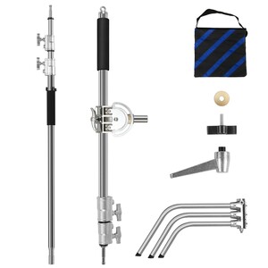 GVM C360 320cm C-Stand & Grip Arm Kit(225cm) (Çelik) - Thumbnail