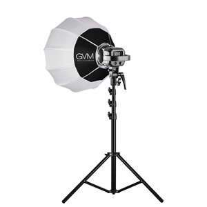 GVM P80S-2D 80W Lantern Softbox'lı Spot Led Işık 2'li Set - Thumbnail