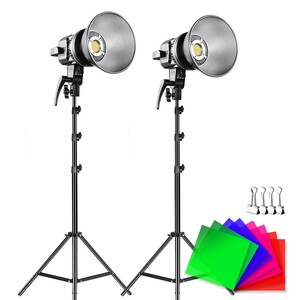GVM P80S-2D 80W Lantern Softbox'lı Spot Led Işık 2'li Set - Thumbnail