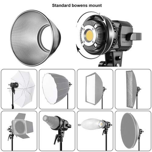GVM P80S-2D 80W Lantern Softbox'lı Spot Led Işık 2'li Set
