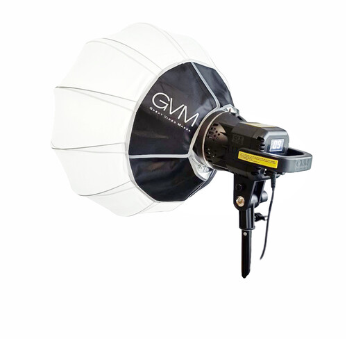 GVM P80S-2D 80W Lantern Softbox'lı Spot Led Işık 2'li Set