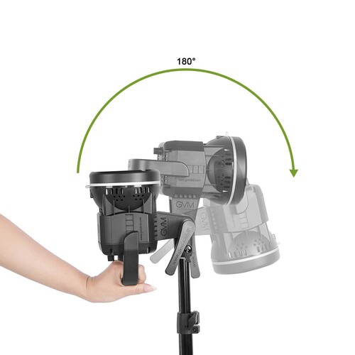 GVM P80S-2D 80W Lantern Softbox'lı Spot Led Işık Seti