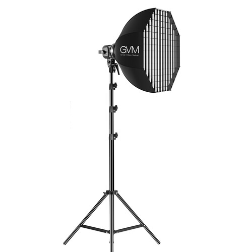 GVM P80S-2D 80W Softbox'lı Spot Led Işık 2'li Set