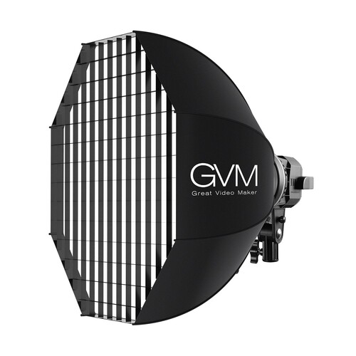 GVM P80S-2D 80W Softbox'lı Spot Led Işık 2'li Set