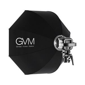 GVM P80S-2D 80W Softbox'lı Spot Led Işık 2'li Set - Thumbnail