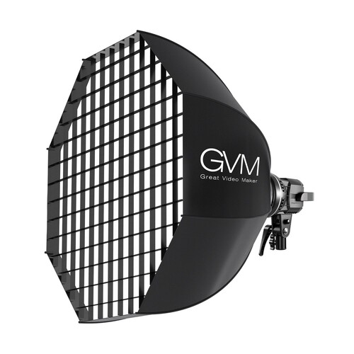 GVM P80S-2D 80W Softbox'lı Spot Led Işık 2'li Set