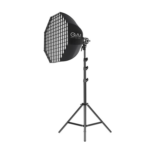 GVM P80S-2D 80W Softbox'lı Spot Led Işık 2'li Set