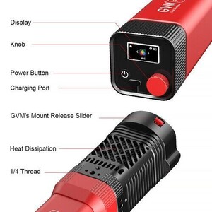 GVM - GVM PD60C 60W RGB Dahili Akülü LED Işık (1)