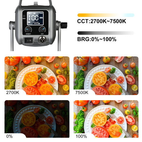 GVM PR150D Bi-Color LED Lantern Softbox Üçlü Video Işık Seti