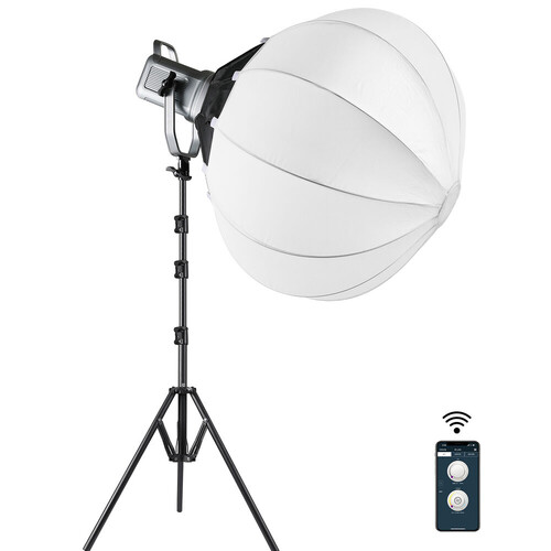 GVM PR150D Bi-Color LED Lantern Softbox Video Işık Seti (GVM-PR150D-SET2)
