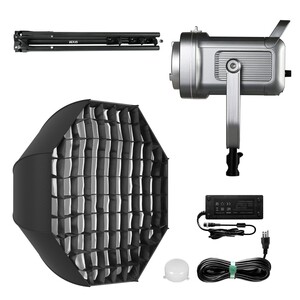 GVM PR150DBi-Color LED Video Işığı Ayaklı Softbox Set - Thumbnail