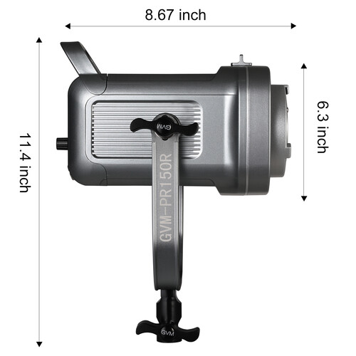 GVM PR150R Bi-Color & RGB Lantern Softbox İkili Video Işık Seti