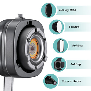 GVM PR150R Bi-Color & RGB Lantern Softbox Üçlü Video Işık Seti - Thumbnail