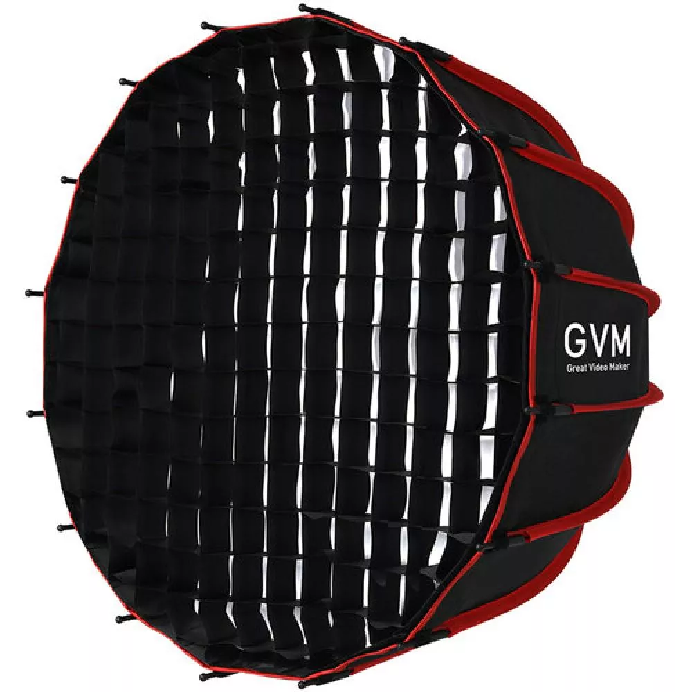 GVM Pro SD200B Bi-Color LED Video Spotlight COB Monolight with Softbox Set 1 - Thumbnail